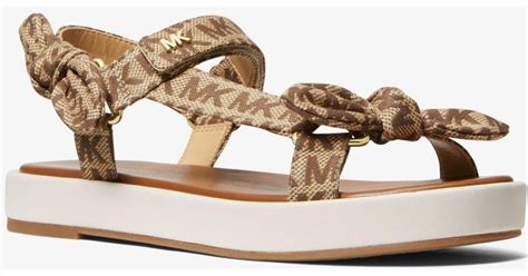 sandales phoebe michael kors|Phoebe Bow Sandal .